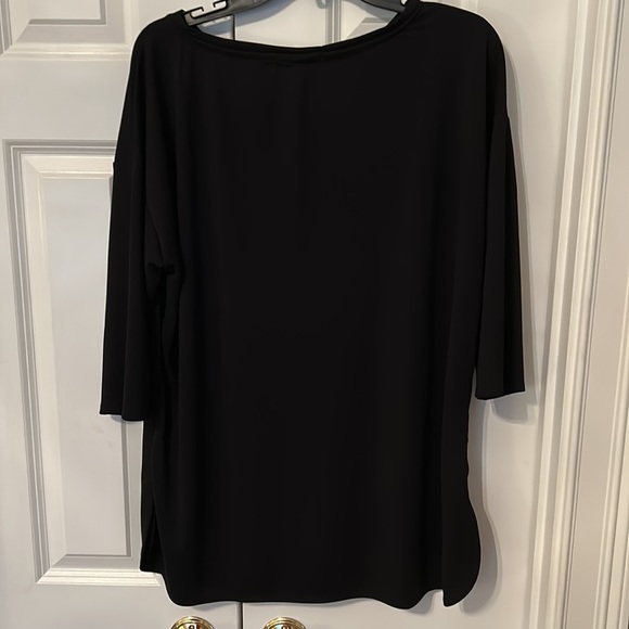 Color Eighteen Black Knit Top - Picture 2 of 3